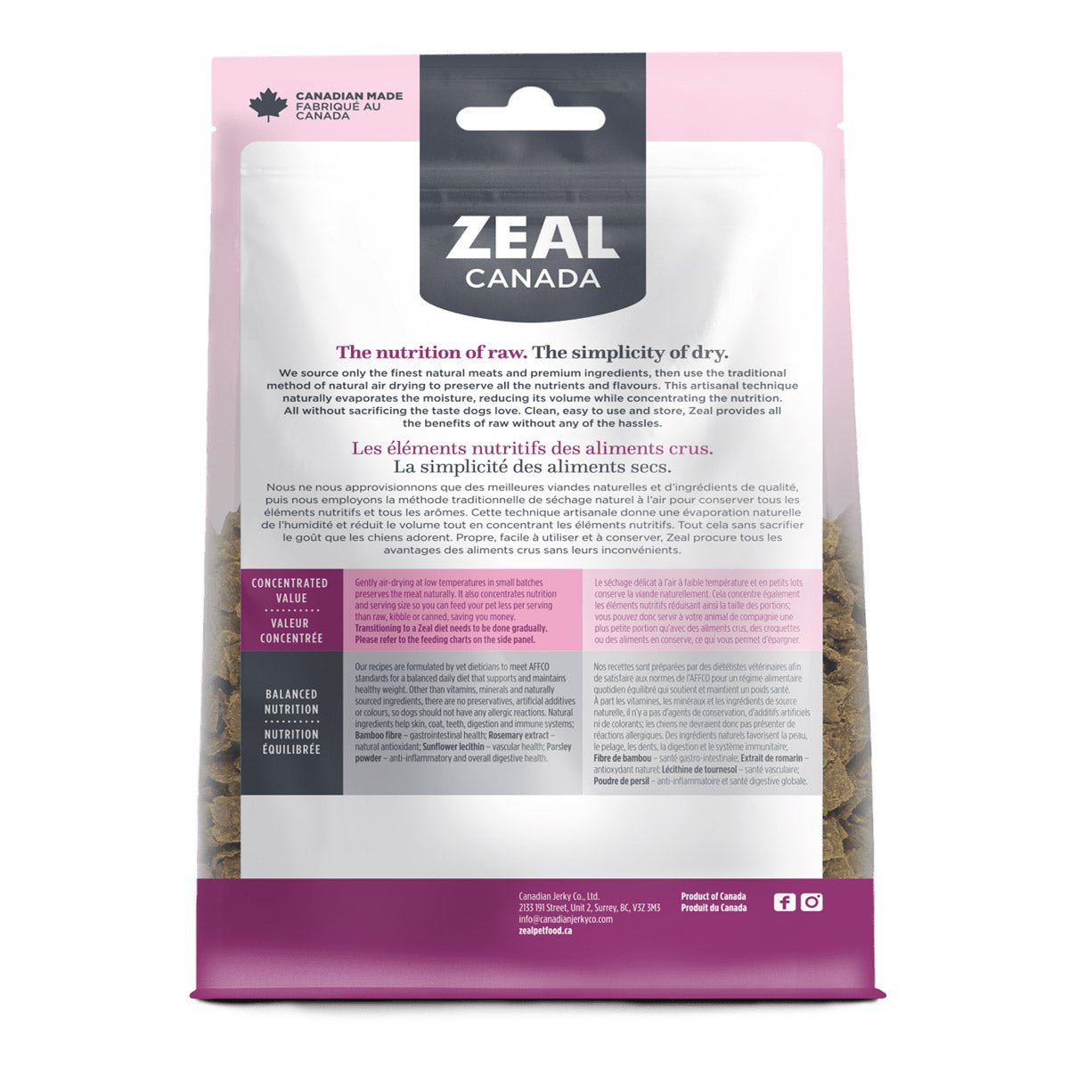 Zeal Gently Air - Dried Turkey Recipe for Dogs - 2.2lbs/1kg - Shopivet.com