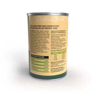 Zeal Grain Free Canned Dog Food 390g – (Chicken Recipe) - Shopivet.com
