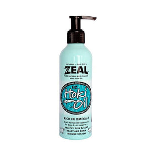 Zeal Natural Hoki Fish Oil Supplement for Cats & Dogs (225ml) - Shopivet.com