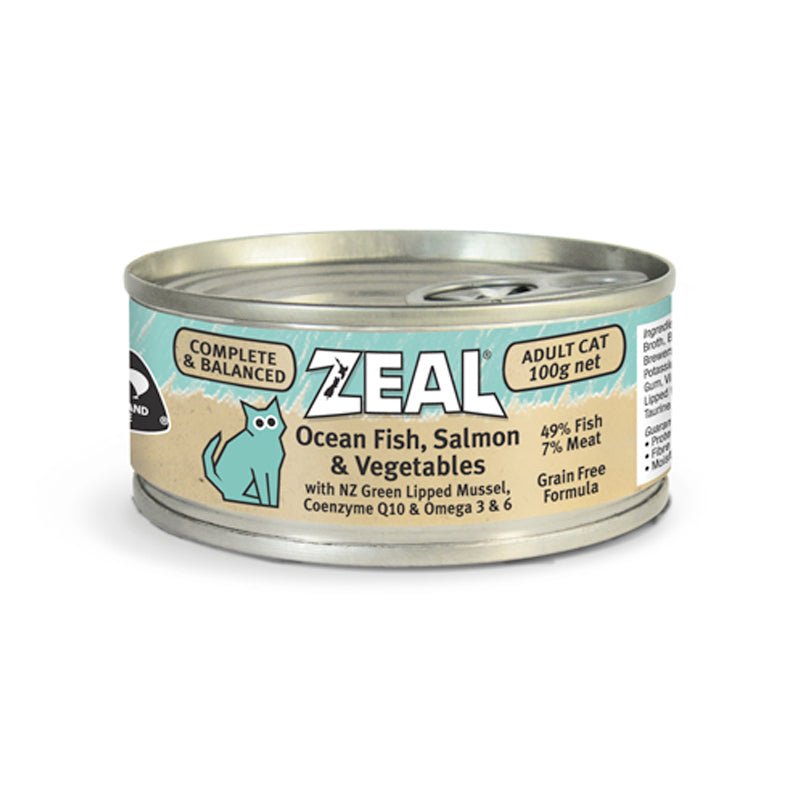 Zeal – Ocean Fish, Salmon & Vegetables (100g) - Shopivet.com