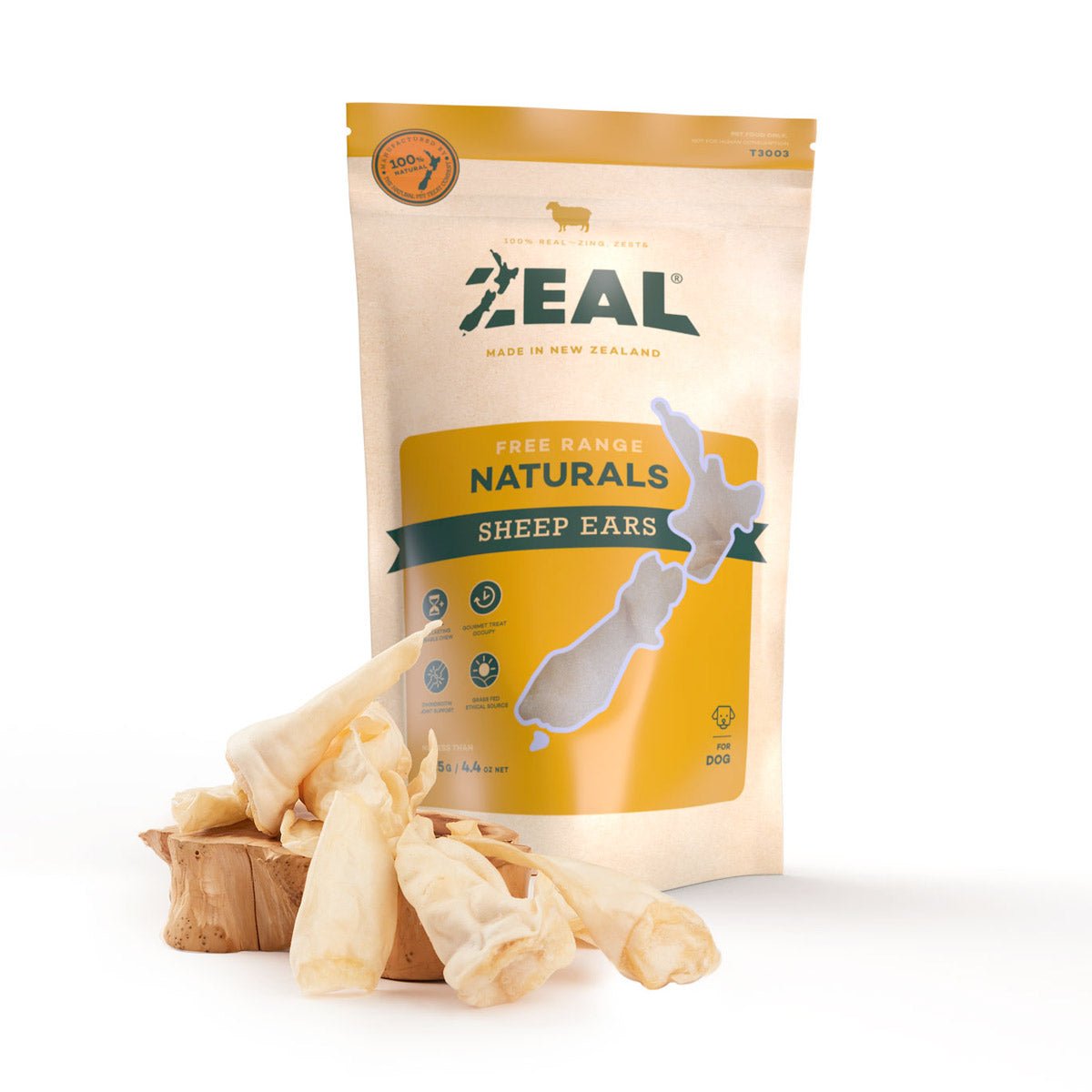 Zeal Sheep Ears 125g - Shopivet.com
