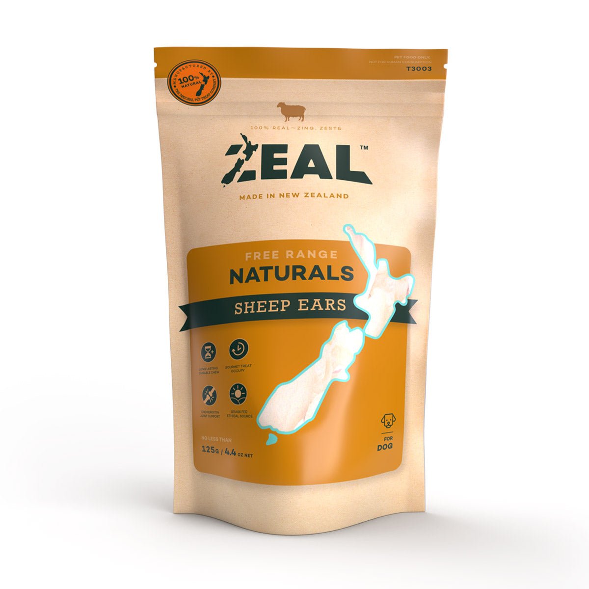 Zeal Sheep Ears 125g - Shopivet.com