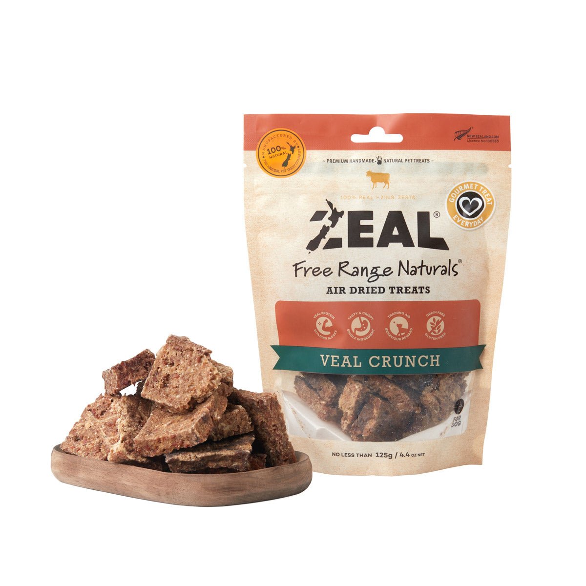 Zeal Veal Crunch 125g - Shopivet.com