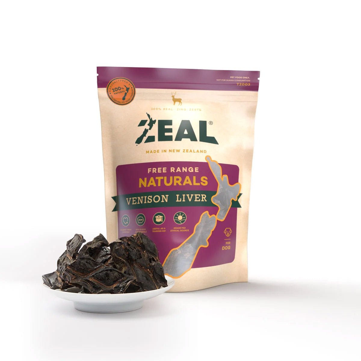 Zeal Venison Liver (125g) - Shopivet.com