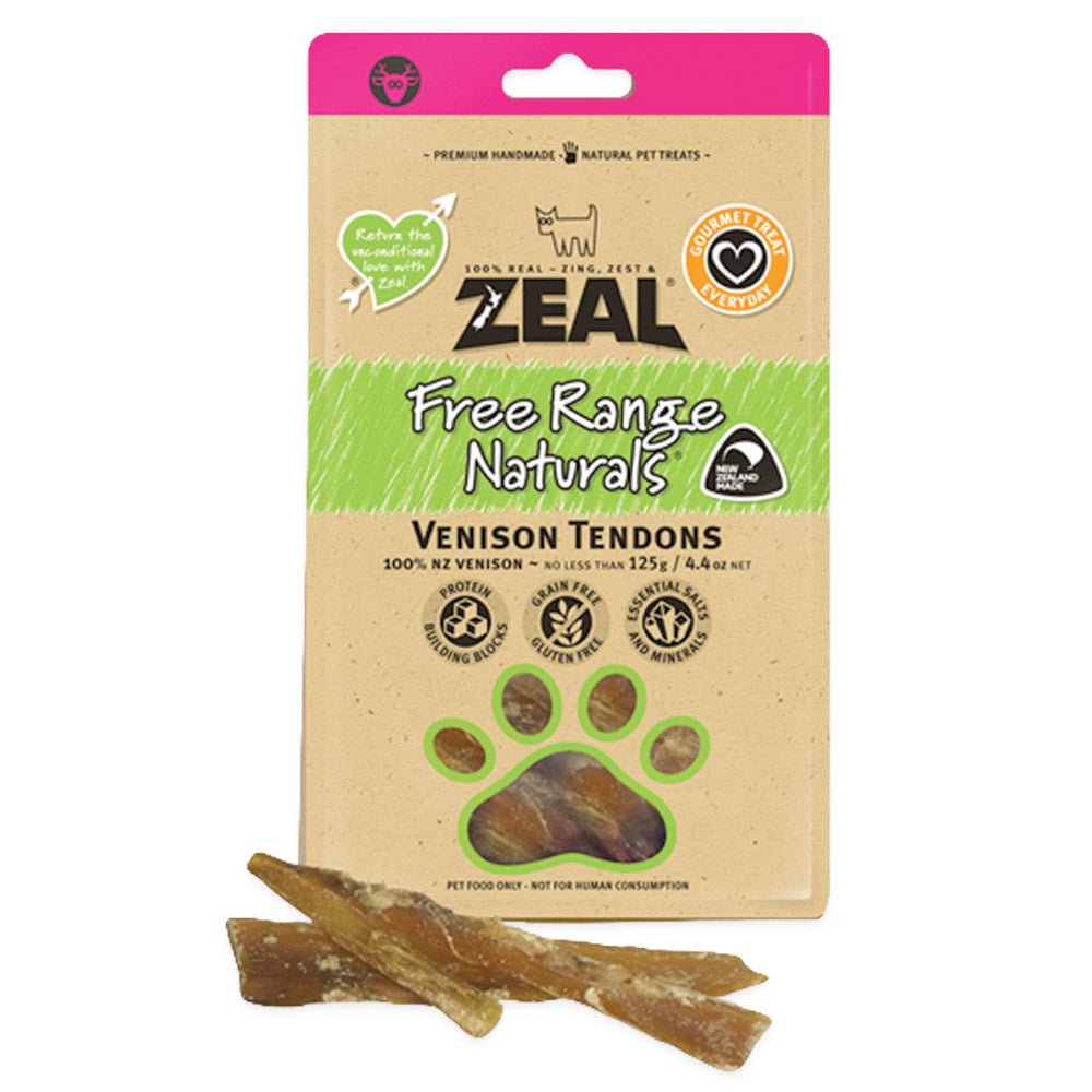Zeal Venison Tendons (125g) - Shopivet.com