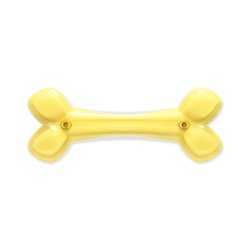 Zeus Duo Bone, 18cm, Yellow, Coconut Scent - Shopivet.com