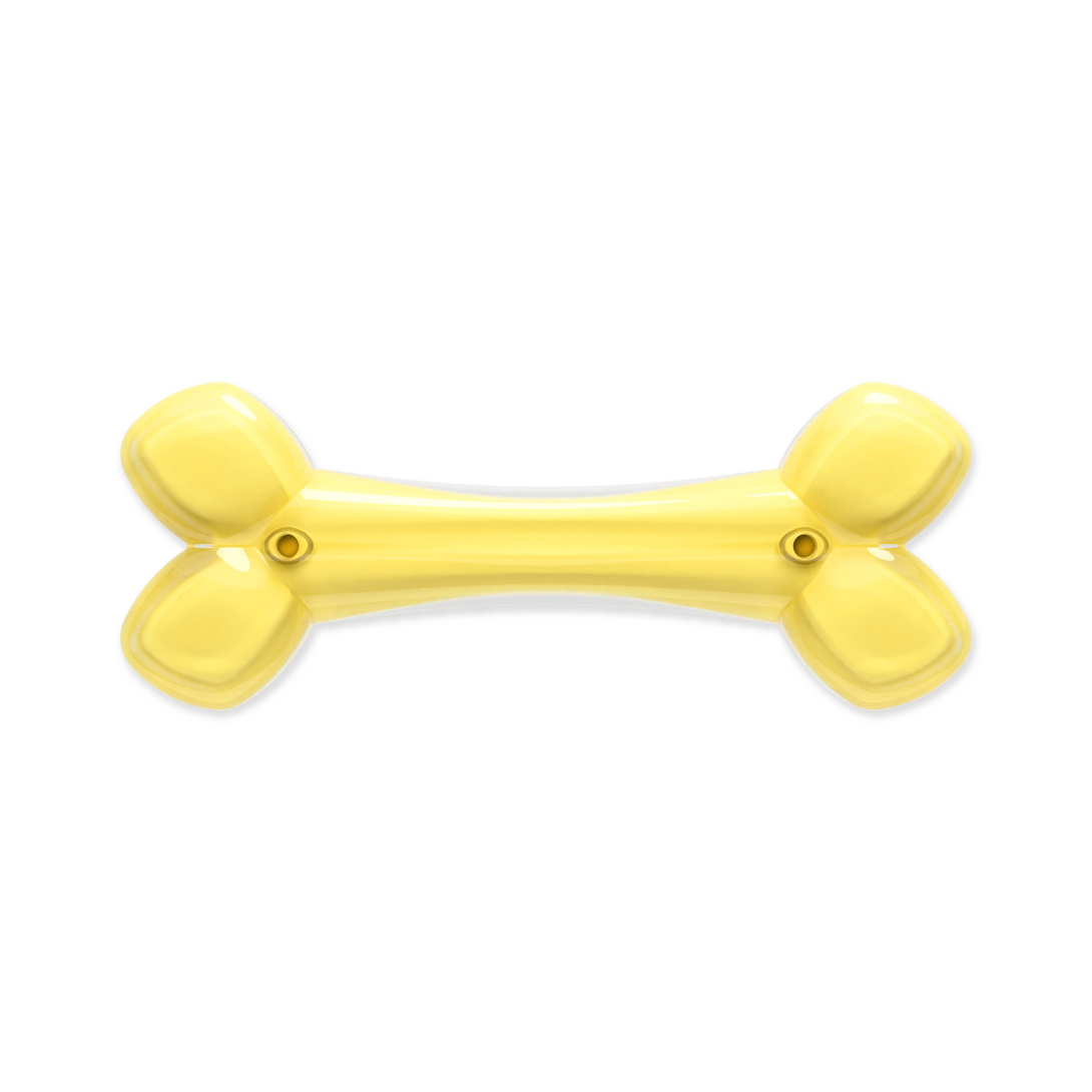 Zeus Duo Bone, 18cm, Yellow, Coconut Scent