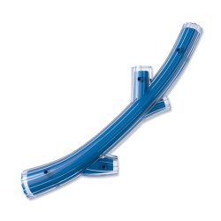 Zeus Duo Stick, 30cm, Blue, Bacon Scent - Shopivet.com