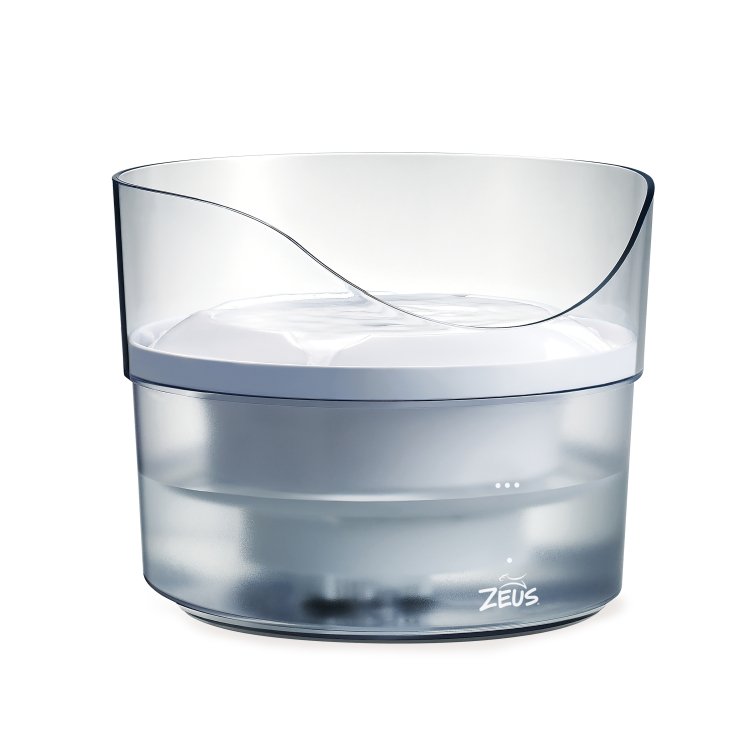 Zeus Fresh & Clear Fountain with Splash Guard 1.5L - Shopivet.com