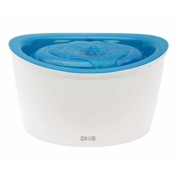 Zeus H2EAU Dog Drinking Fountain Blue Top - 6 L - Shopivet.com