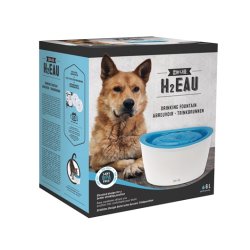 Zeus H2EAU Dog Drinking Fountain Blue Top - 6 L - Shopivet.com