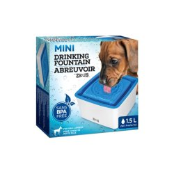 Zeus Mini Drinking Fountain for Dogs - 1.5 L (50.7 fl oz) - Shopivet.com