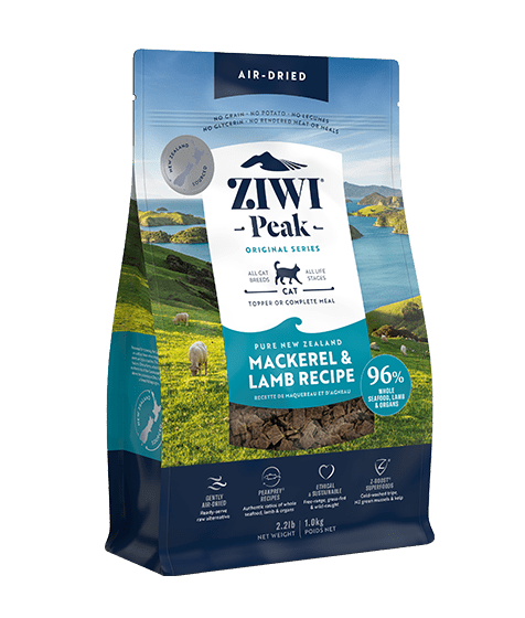 ZIWI Peak Air - Dried Mackerel & Lamb Recipe Dry Cat Food - 400G - Shopivet.com