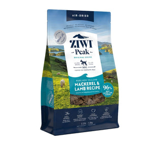 ZIWI Peak Air - Dried Mackerel & Lamb Recipe Dry Dog Food - 1kg - Shopivet.com