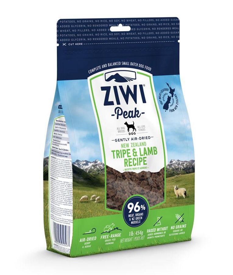 ZIWI Peak Air - Dried Tripe & Lamb Recipe Dry Dog Food - 2.5KG - Shopivet.com