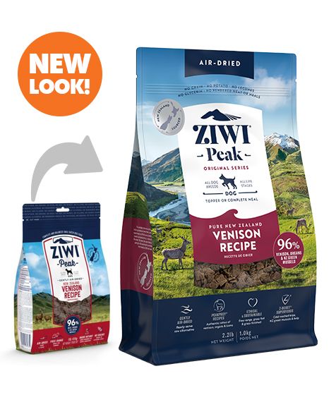 ZIWI Peak Air - Dried Venison Recipe Dry Dog Food - 2.5KG - Shopivet.com