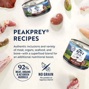 ZIWI Peak Beef Recipe Wet Cat Food - 85G - Shopivet.com