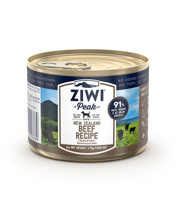 ZIWI Peak Beef Recipe Wet Dog Food - 170G - Shopivet.com