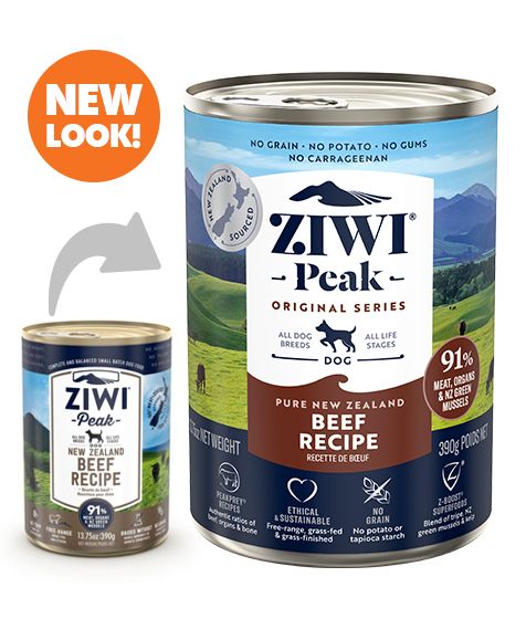 ZIWI Peak Beef Recipe Wet Dog Food - 390G - Shopivet.com
