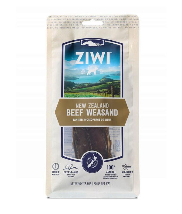 ZIWI Peak Beef Weasand Dog Treats 72g - 72G - Shopivet.com