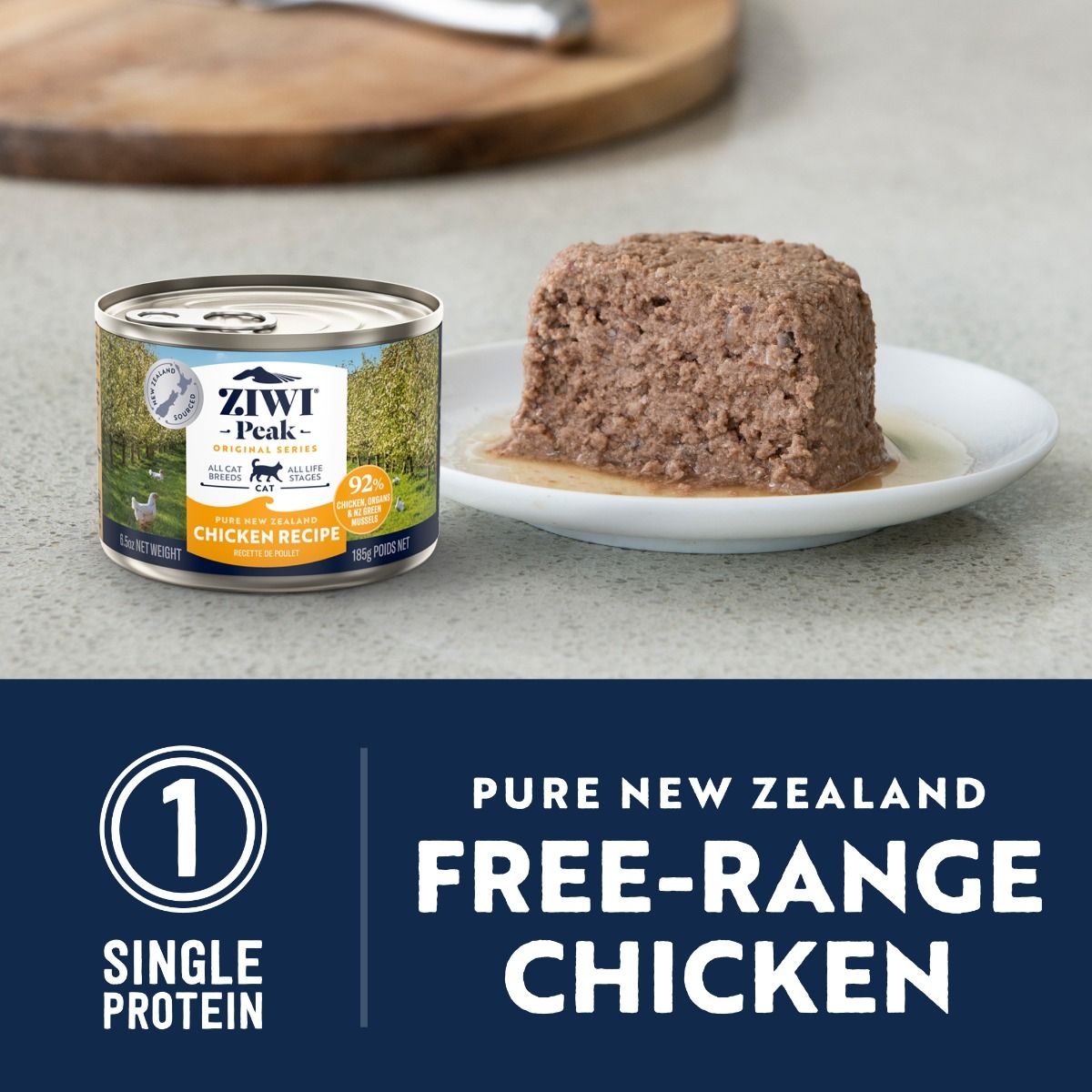 ZIWI Peak Chicken Recipe Wet Cat Food - 185G - Shopivet.com