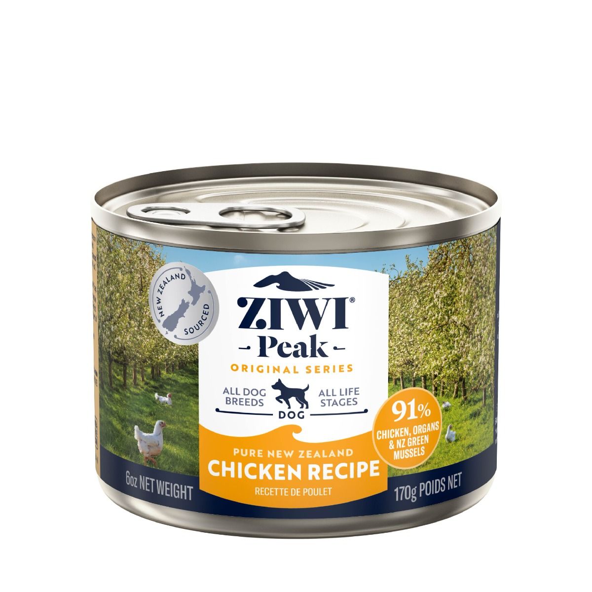 ZIWI Peak Chicken Recipe Wet Dog Food - 170G - Shopivet.com