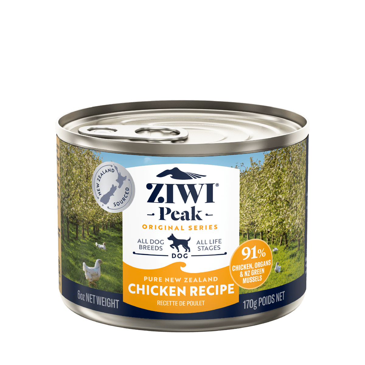 ZIWI Peak Chicken Recipe Wet Dog Food - 170G - Shopivet.com