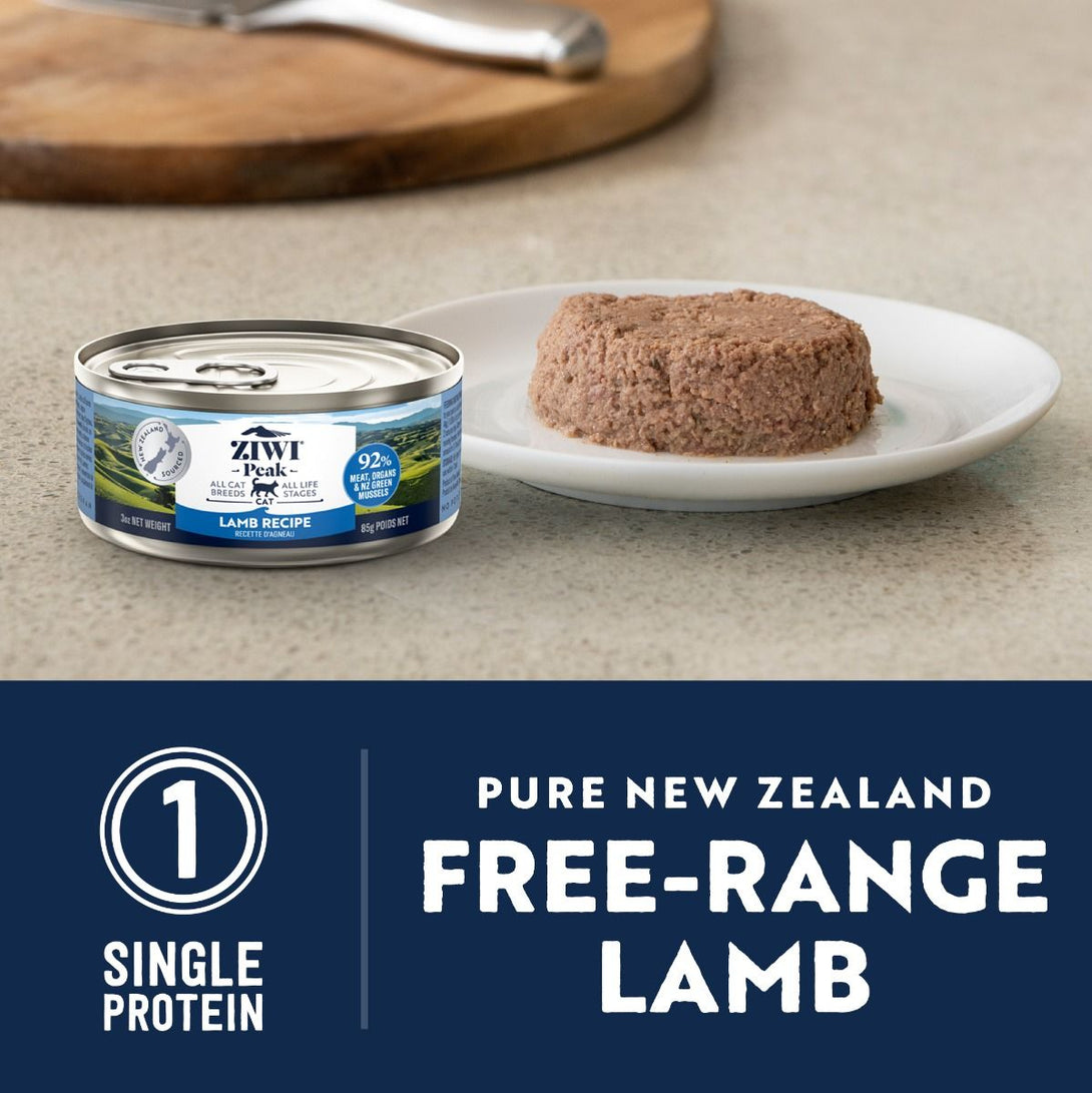 ZIWI Peak Lamb Recipe Wet Cat Food - 185G - Shopivet.com