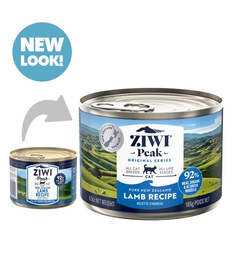 ZIWI Peak Lamb Recipe Wet Cat Food - 185G - Shopivet.com