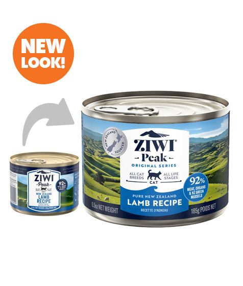 ZIWI Peak Lamb Recipe Wet Cat Food - 185G - Shopivet.com