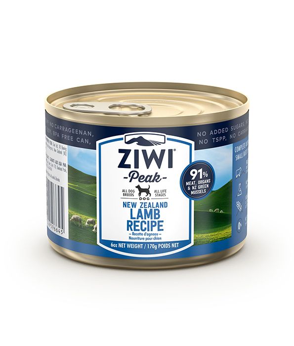 ZIWI Peak Lamb Recipe Wet Dog Food - 170G - Shopivet.com