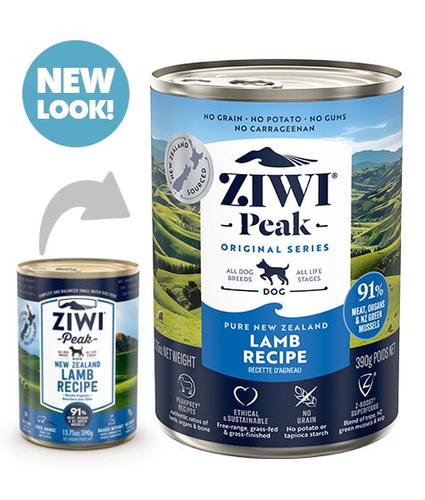 ZIWI Peak Lamb Recipe Wet Dog Food - 170G - Shopivet.com