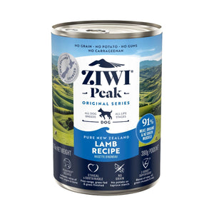 ZIWI Peak Lamb Recipe Wet Dog Food - 390G - Shopivet.com