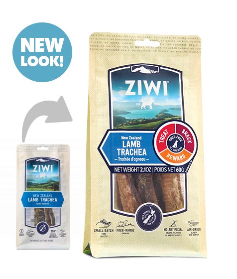 ZIWI Peak Lamb Trachea Dog Treats 60g - 60G - Shopivet.com