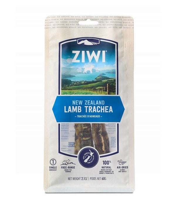 ZIWI Peak Lamb Trachea Dog Treats 60g - 60G - Shopivet.com