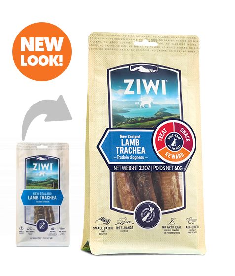 ZIWI Peak Lamb Trachea Dog Treats 60g - 60G - Shopivet.com