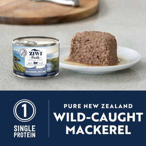 ZIWI Peak Mackerel Recipe Wet Cat Food - 185G - Shopivet.com