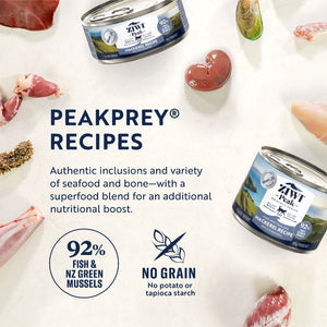 ZIWI Peak Mackerel Recipe Wet Cat Food - 185G - Shopivet.com