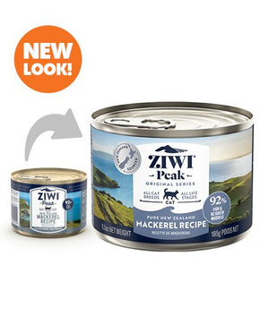ZIWI Peak Mackerel Recipe Wet Cat Food - 185G - Shopivet.com