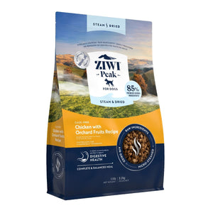 ZIWI Peak Steam & Dried Cage - Free Chicken with Orchard Fruits Recipe Dry Dog Food - 3.2kg - Shopivet.com