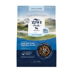 ZIWI Peak Steam & Dried Grass - Fed Lamb with Green Vegetables Recipe Dry Dog Food - 3.2kg - Shopivet.com
