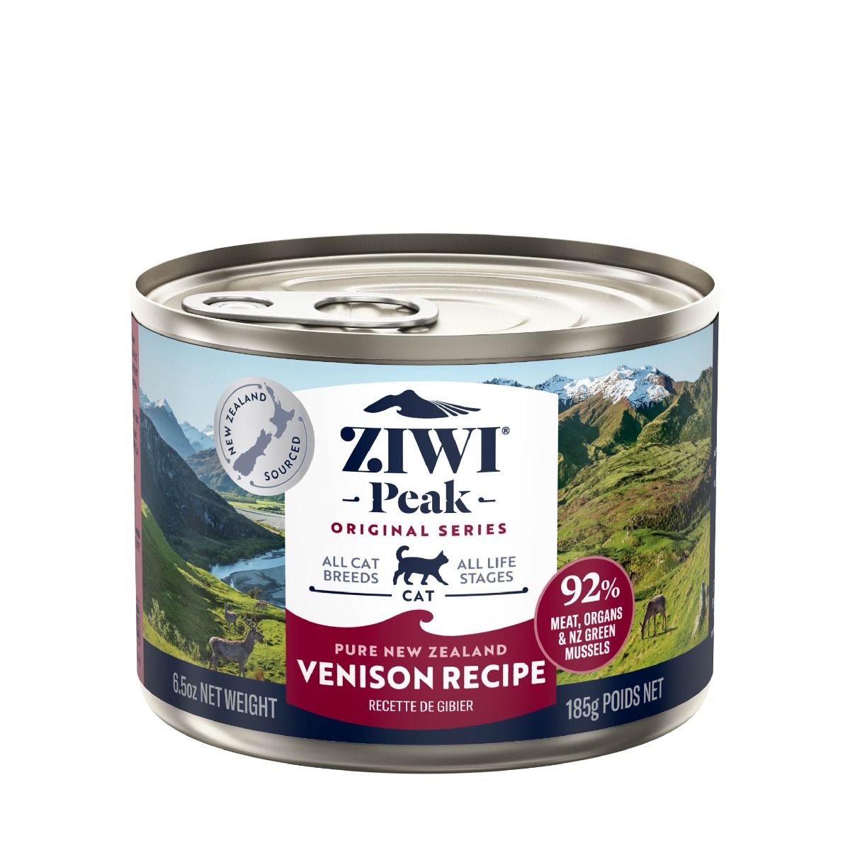 ZIWI Peak Venison Recipe Wet Cat Food - 185G - Shopivet.com