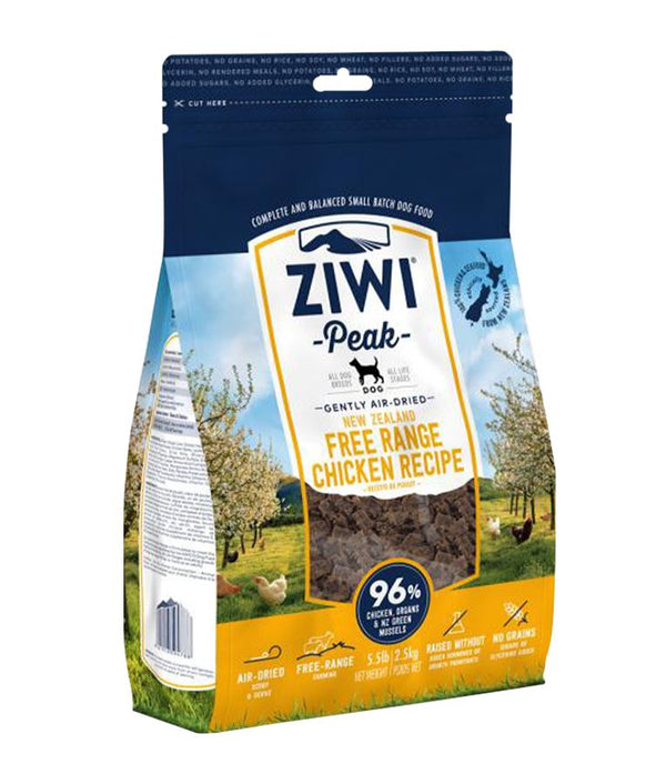 ZIWI Peak Air-Dried Chicken Recipe Dry Dog Food - 2.5KG