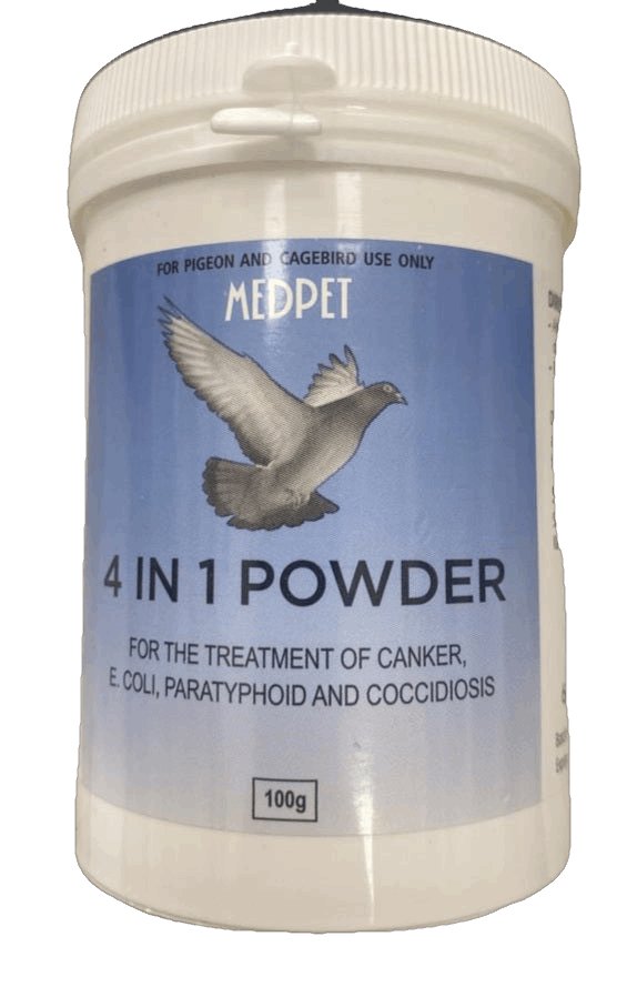 4 in 1 powder MEDPET 100g - Shopivet.com