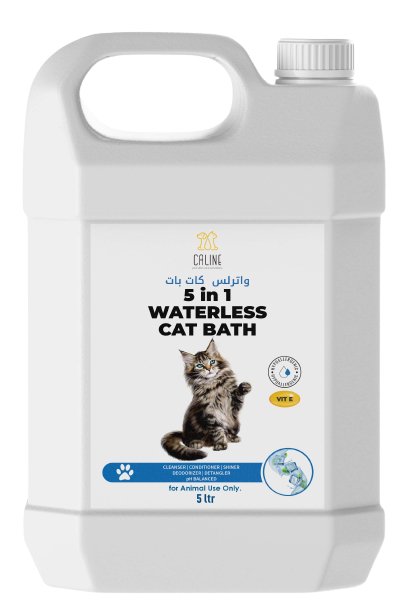 5 in 1 waterless cat bath 5Liter - Shopivet.com