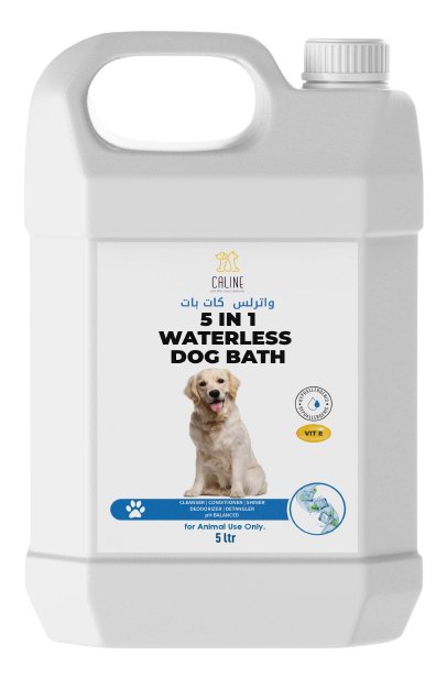 5 in 1 waterless Dog Bath 5 Liter - Shopivet.com