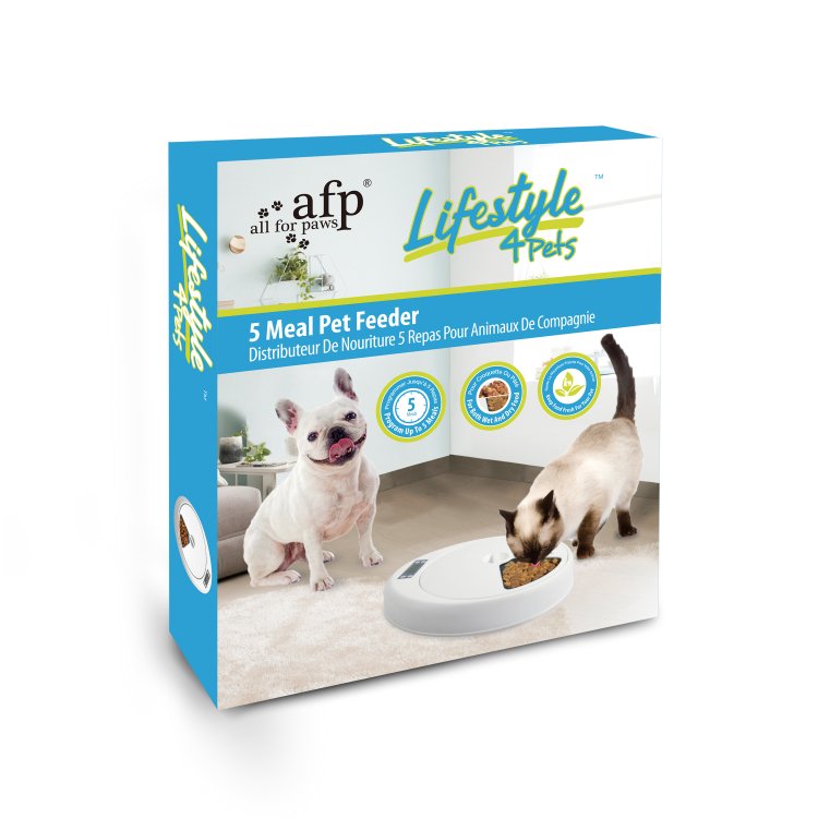 5-Meal Pet Feeder - Shopivet.com