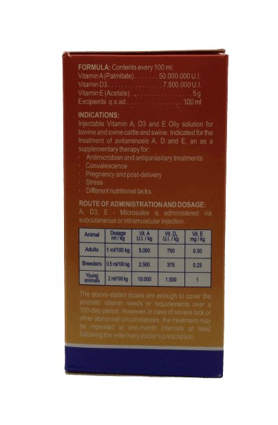 AD3E MICROSULES 100ML - Shopivet.com