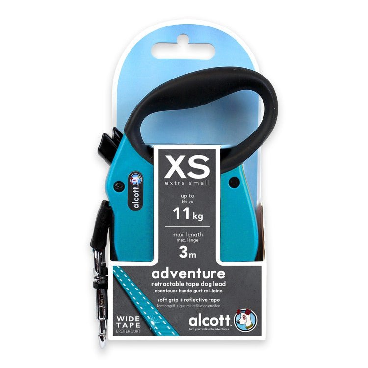 Adventure retractable leash, 3 m - Extra-Small - Shopivet.com