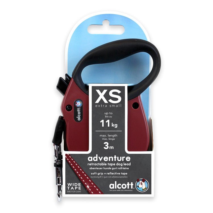 Adventure retractable leash, 3 m - Extra-Small - Shopivet.com